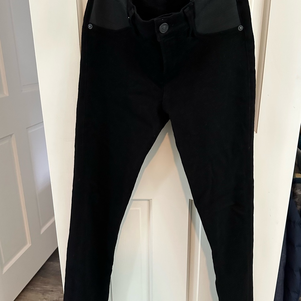 Citizens Maternity jeans! Great cut and very comfy with soft stretch.